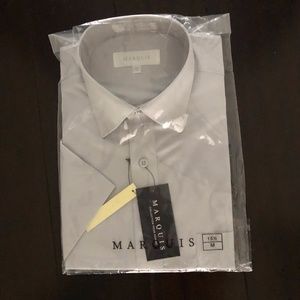 NWT Men's brand new button down dress shirt. Size M (15 1/2)